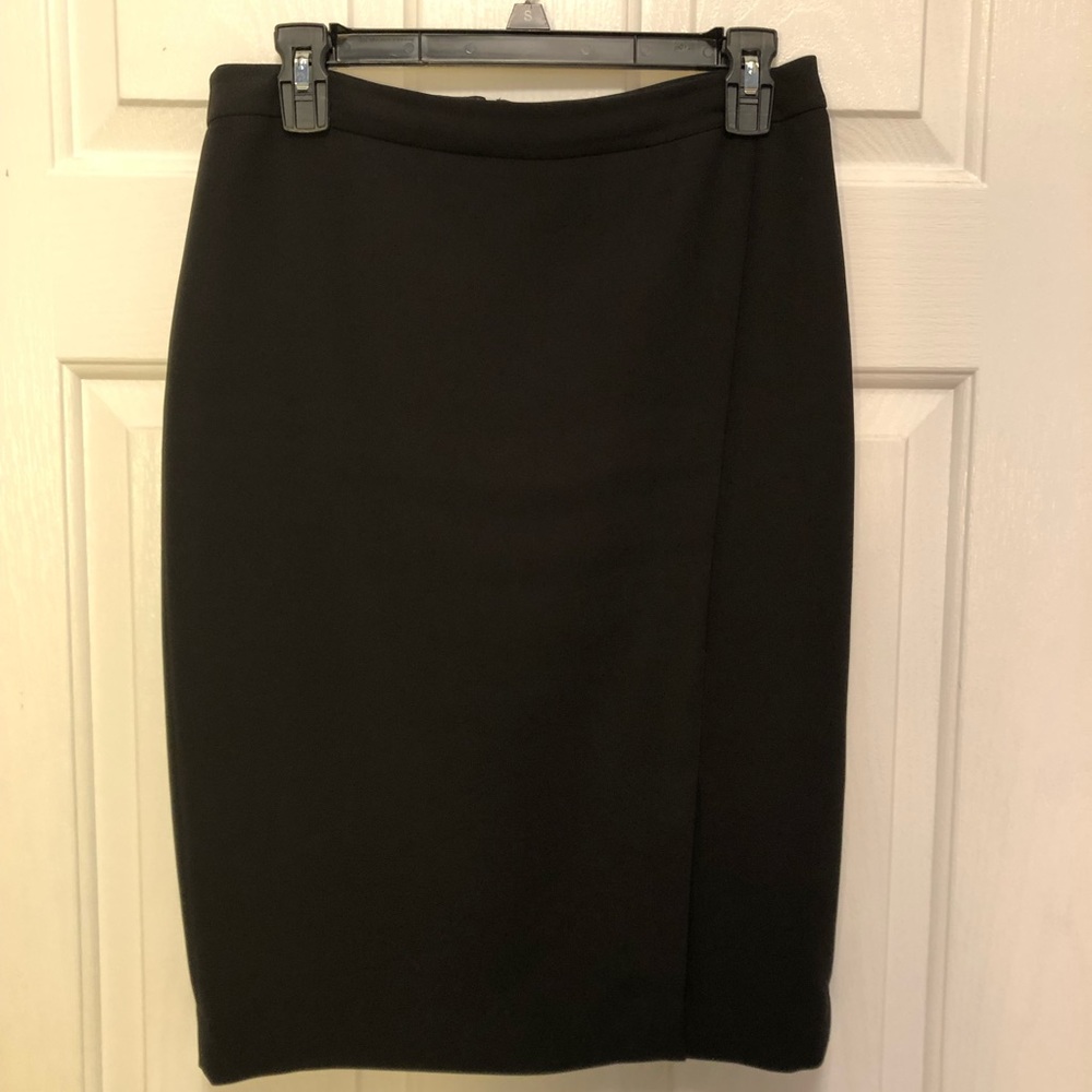 Talbots black knee-length pencil skirt, size 4